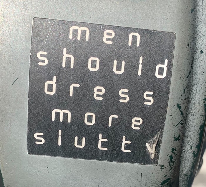 Seattle Sticker Patrol: A Dressing Suggestion